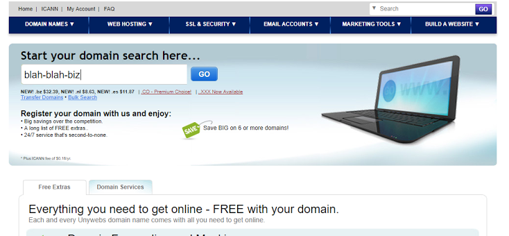 Choose domain